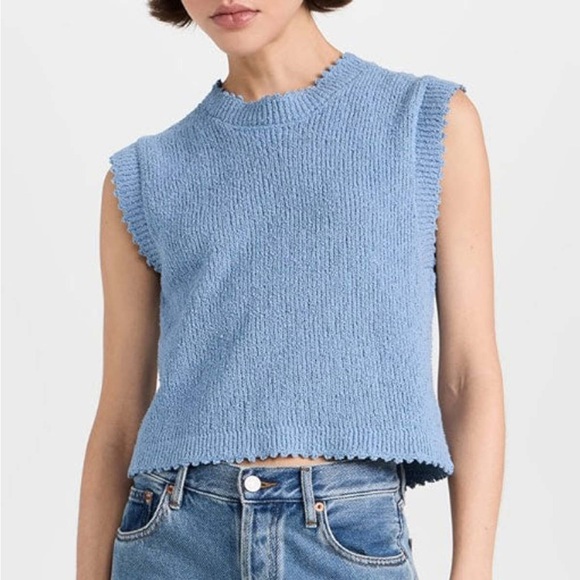 Rachel Comey Tops - NEW ⚡️ RACHEL COMEY Relent Top Sweater Tank Light Blue